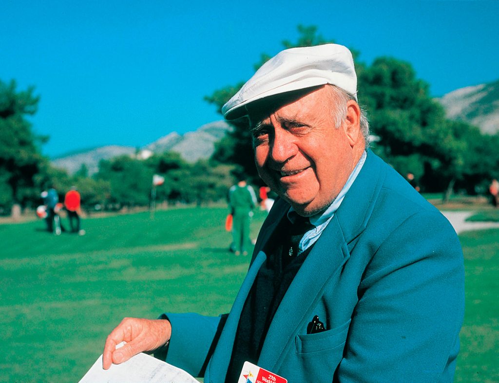 Robert Trent Jones redesigning the Valderrama Golf Club