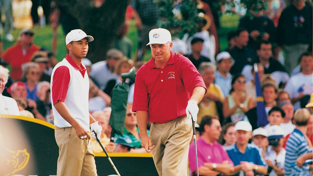 Tiger Woods en la Ryder Cup que se celebró en Real Club de Golf Valderrama