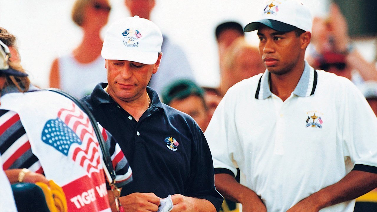 Jugadores como Tiger Woods formaron parte de la Ryder Cup